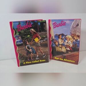 Vintage 90s Mattel Barbie Book Set